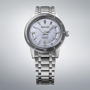 Seiko SRPL73J1 - Retro 39.5mm Violet Dress Watch (4R35)