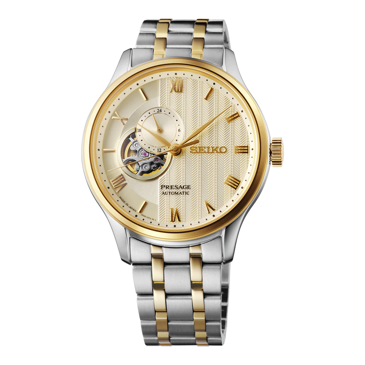 Seiko Presage ‘Japanese Zen Gardens’ in Gold-toned sand - SSA464J1