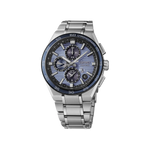 Astron GPS Solar Dual-Time Chronograph in Slate Blue - SSH175J1