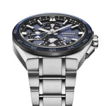 Astron GPS Solar Dual-Time Chronograph in Slate Blue - SSH175J1