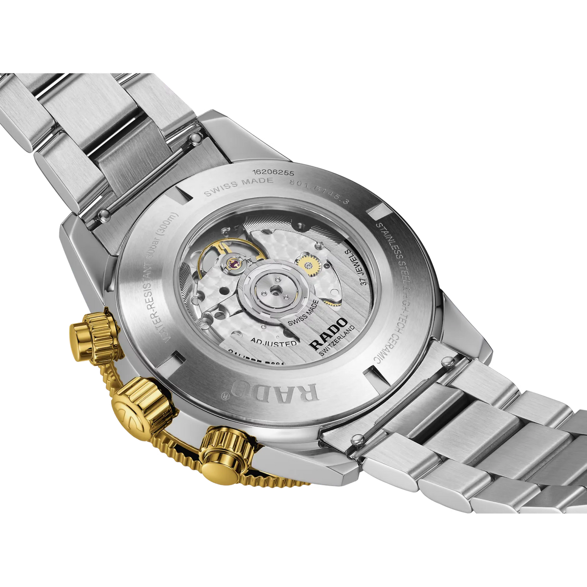 Rado Captain Cook Stainless Steel with Yellow Gold PVD for Men R32151318