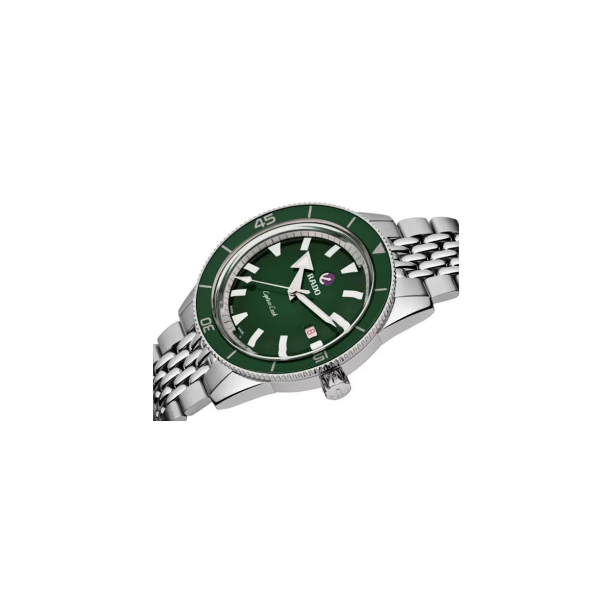 Rado Captain Cook Stainless Steel with Plasma High-Tech Ceramic Rotating Bezel Insert for Men R32505318