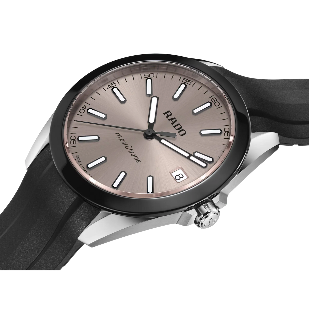 Rado HyperChrome Stainless Steel with High-Tech Ceramic Bezel for Men R32280109