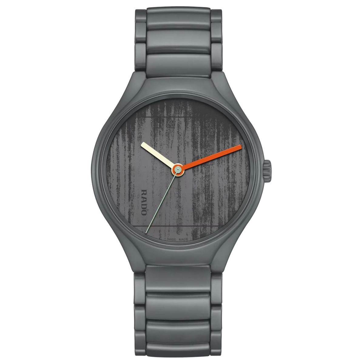Rado True Round Black High-Tech Ceramic for Unisex R27048162