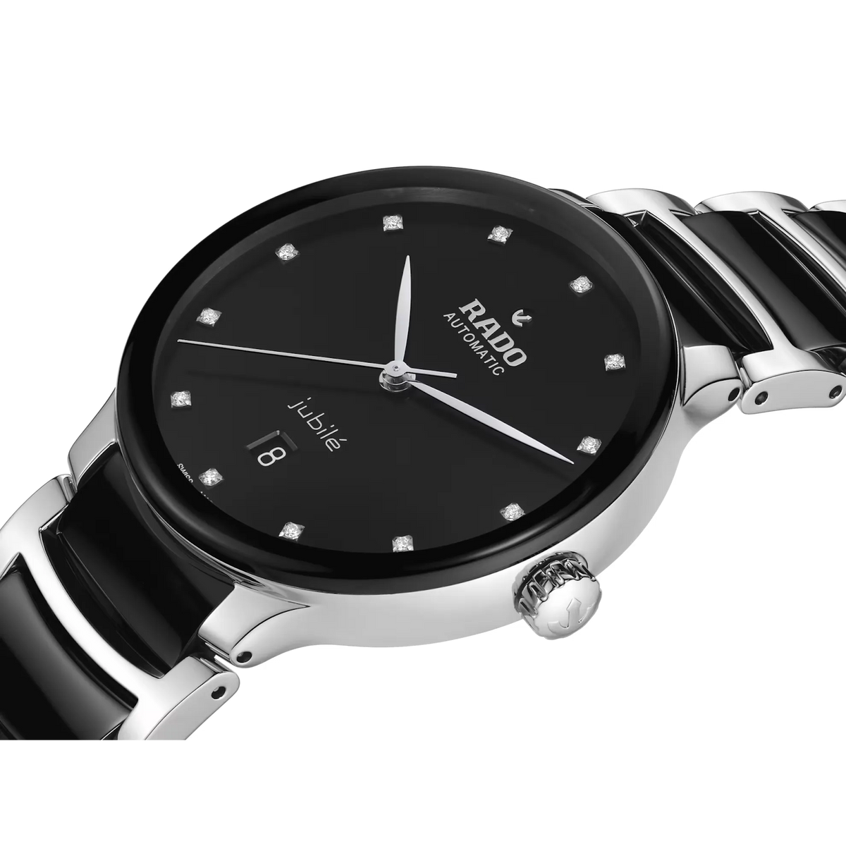Rado Centrix Stainless Steel with Rose Gold PVD for Women R30018742