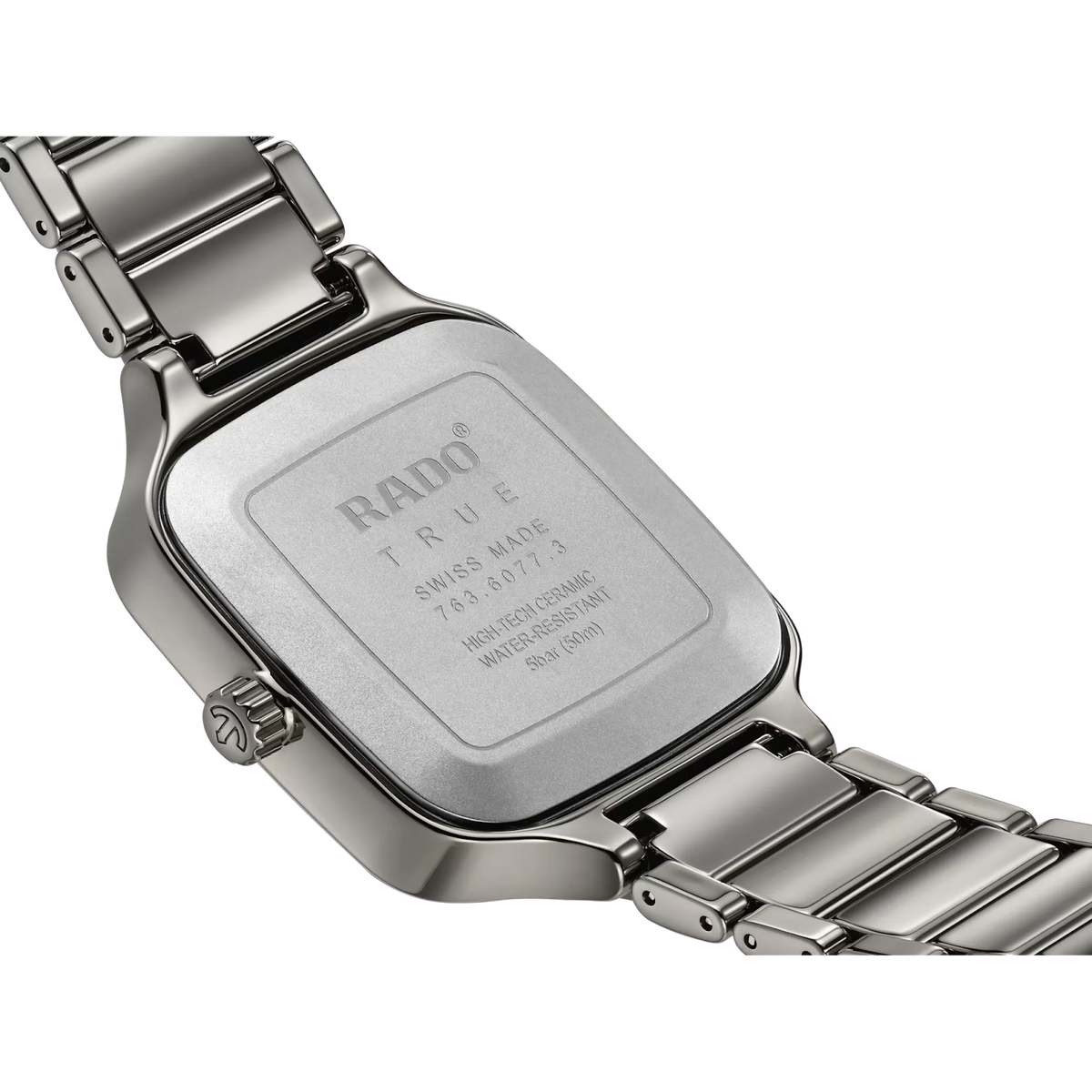 Rado True Square Plasma High-Tech Ceramic & Titanium for Unisex R27077102