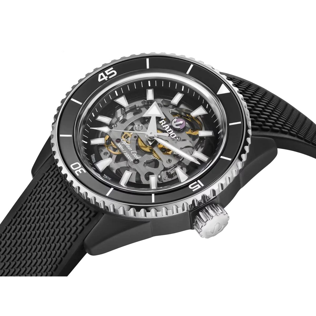 Rado Captain Cook High-Tech Ceramic & Stainless Steel for Unisex R32129168