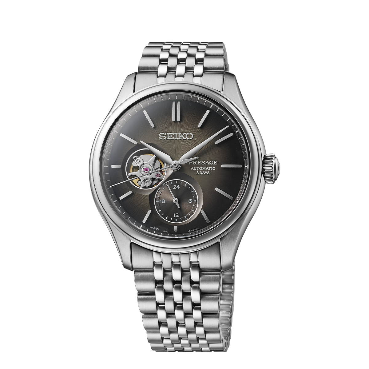 Seiko Presage Classic Series ‘Sumi-iro’ Open heart