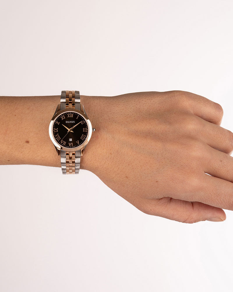 Balmain Women Classic r Round Brown Watches