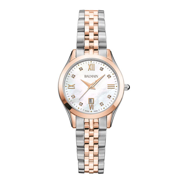 Balmain Women Lady Round White Watches