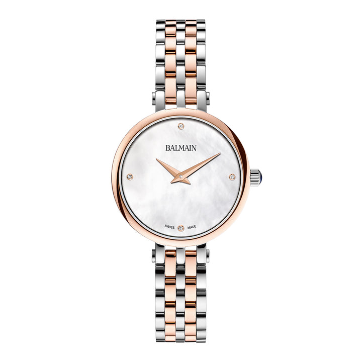 Balmain Women Round White Watches