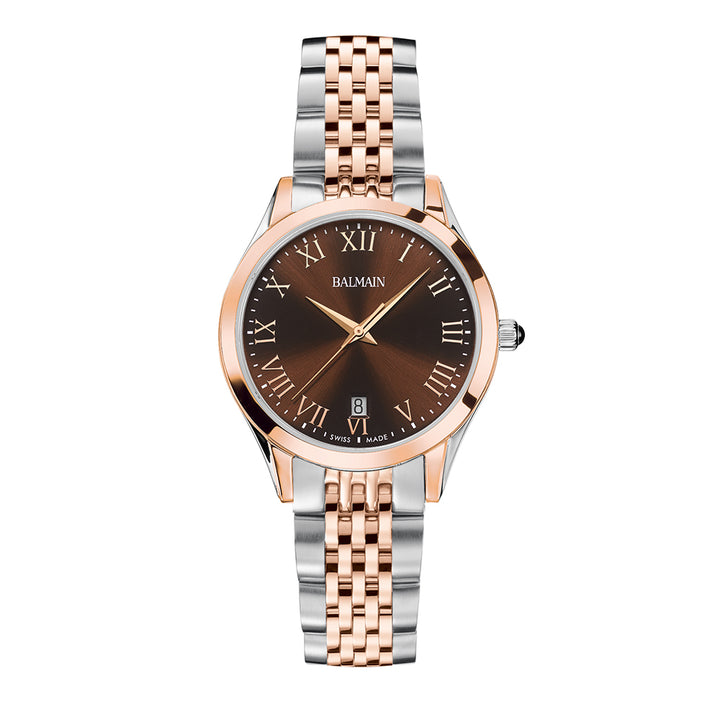 Balmain Women Lady Round Brown Watches