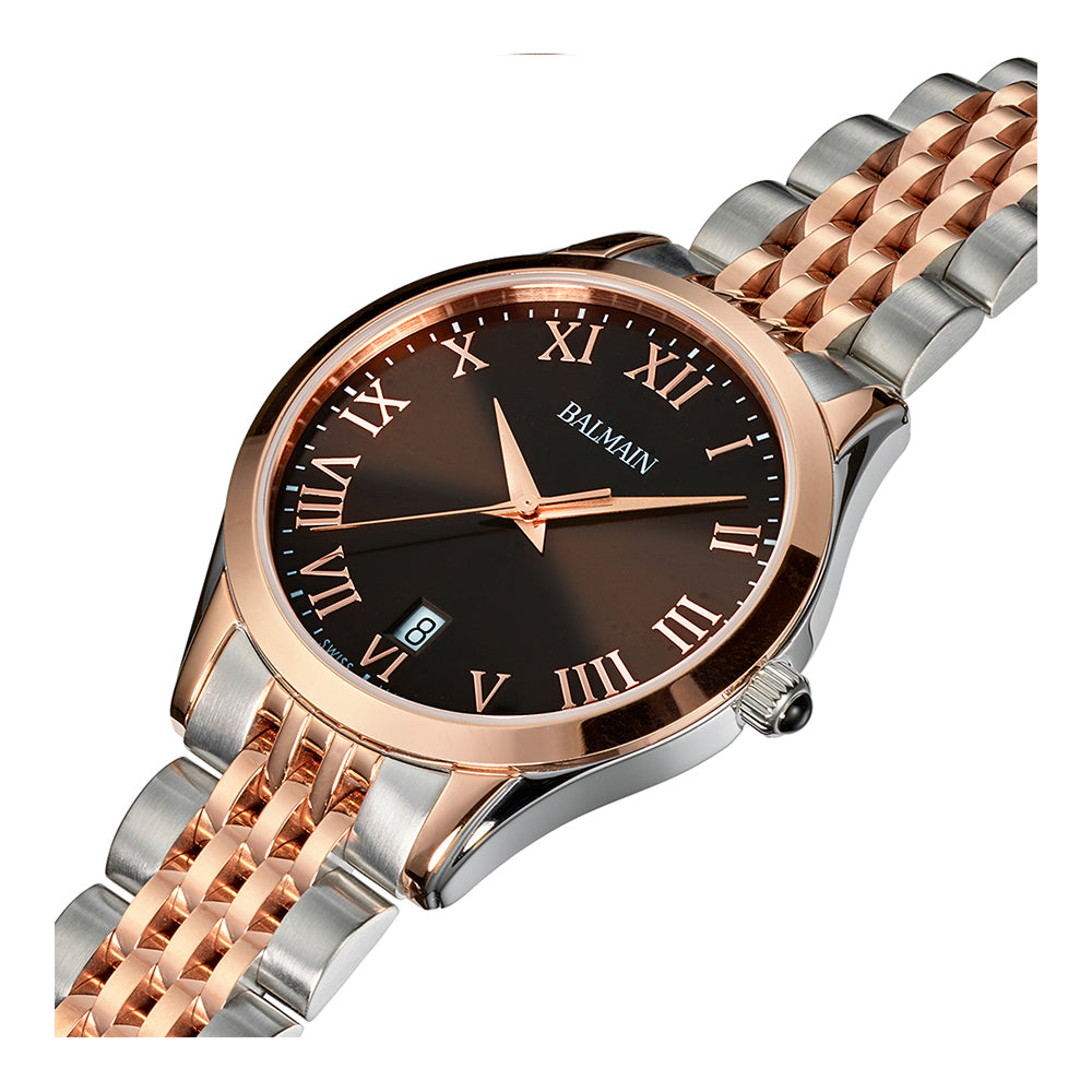 Balmain Women Lady Round Brown Watches