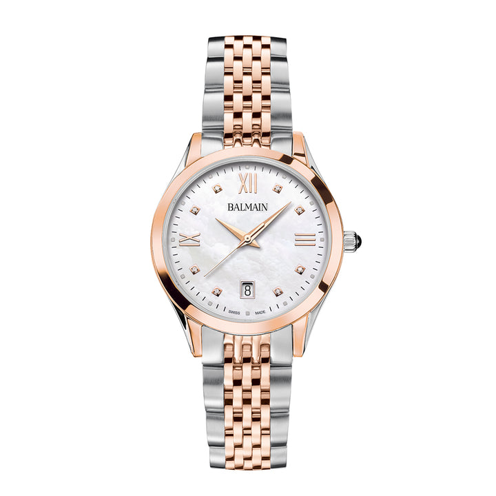 Balmain Women Lady Round White Watches