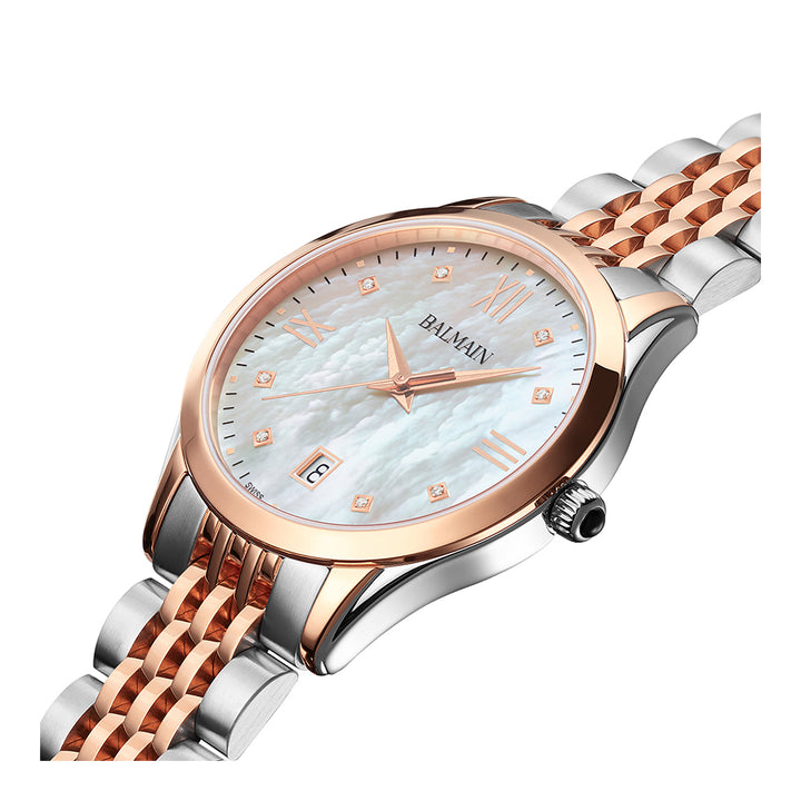 Balmain Women Lady Round White Watches
