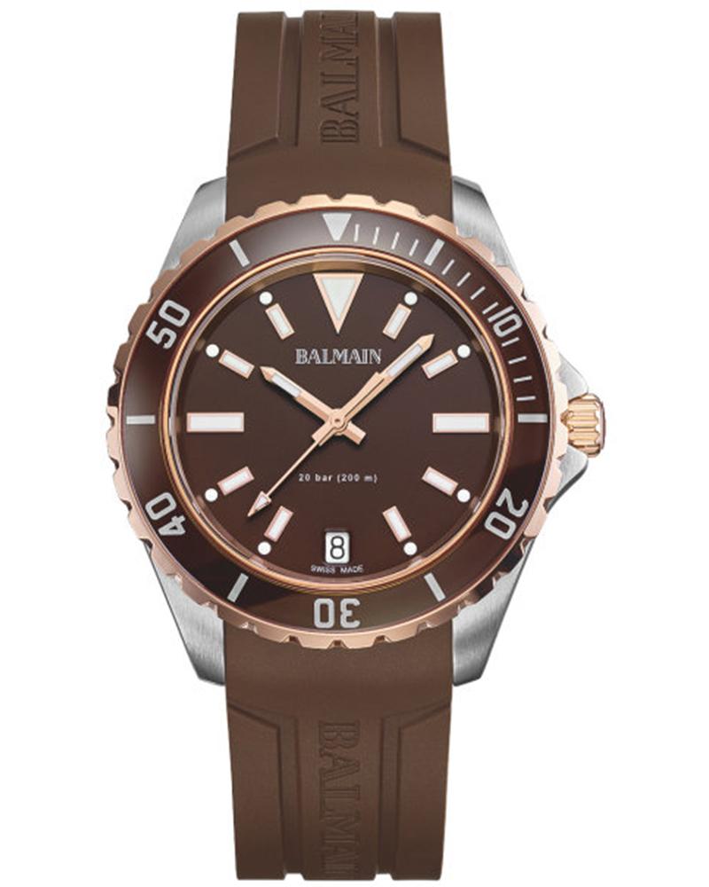 Balmain Men Ophrys Round Brown Watches
