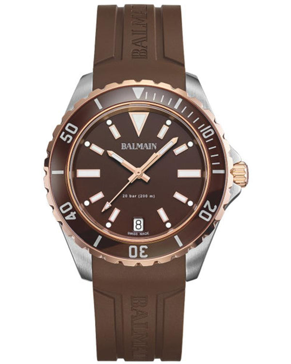 Balmain Men Ophrys Round Brown Watches