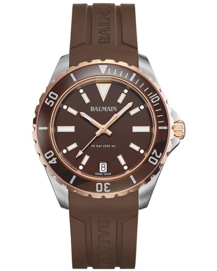Balmain Men Ophrys Round Brown Watches