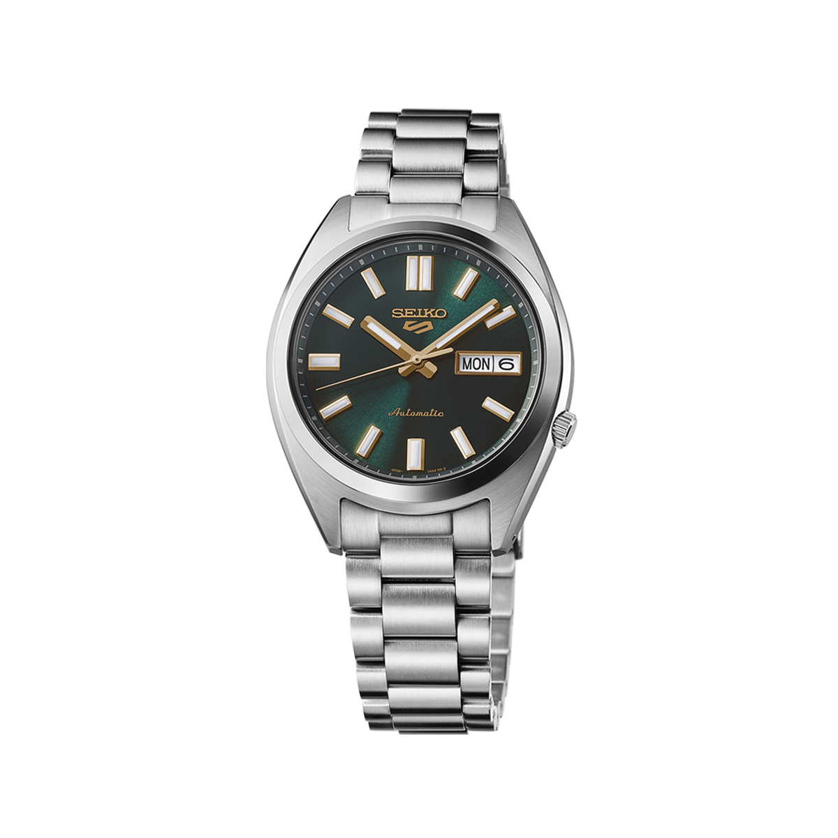 Seiko 5 Sports SNXS Vintage Gold Collection  in Green Tie SRPL57K1