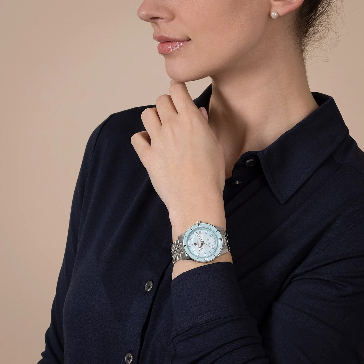 Rado Captain Cook Stainless Steel with Ceramic Bezel for Unisex R32223203
