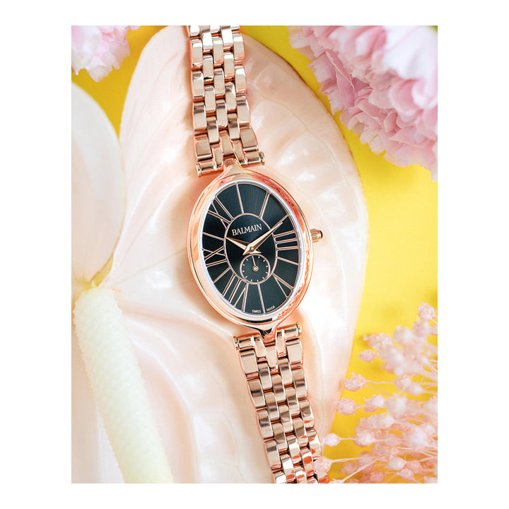 Balmain Women Oval Oval Black Watches
