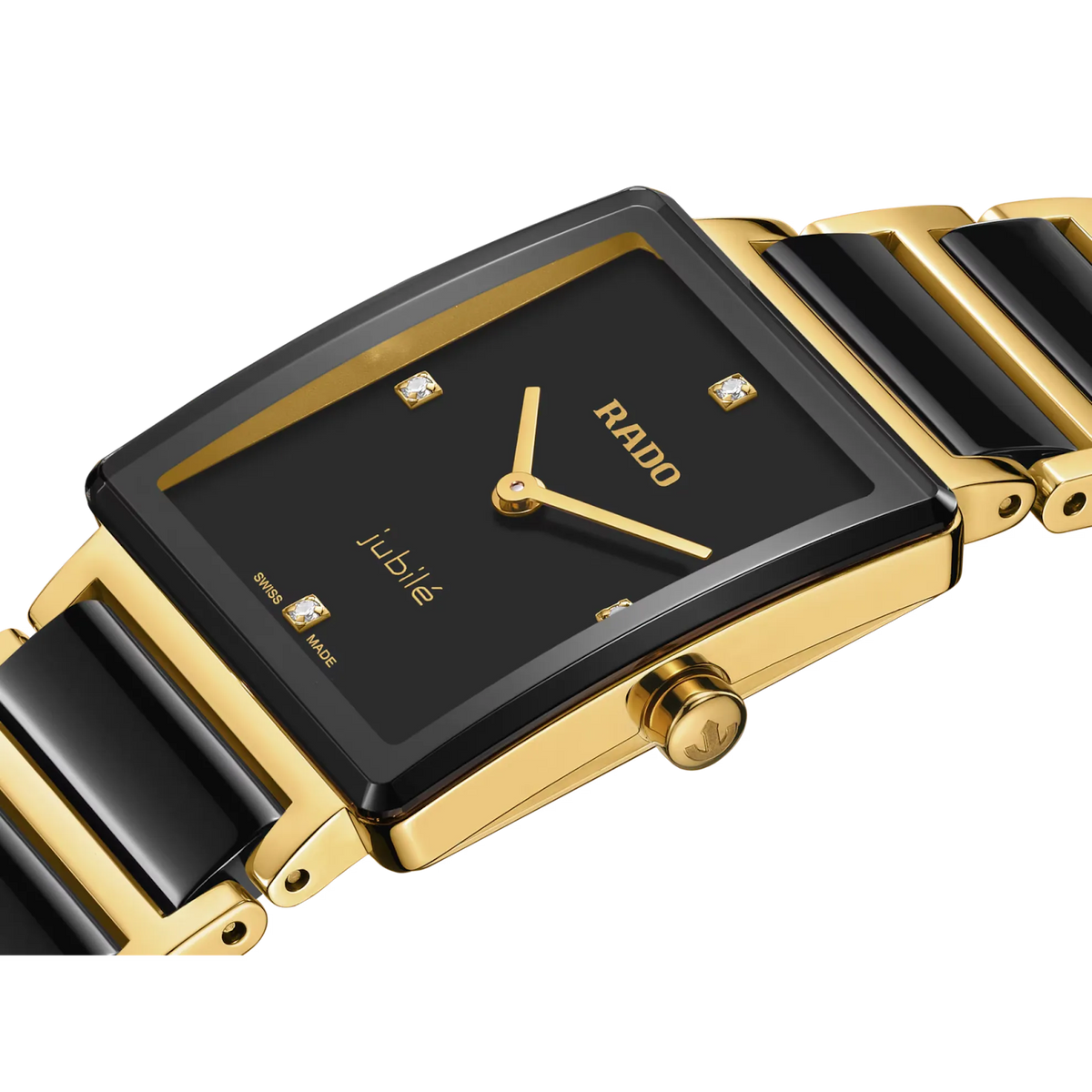 Rado Integral Stainless Steel with Yellow Gold PVD for Women R20252702