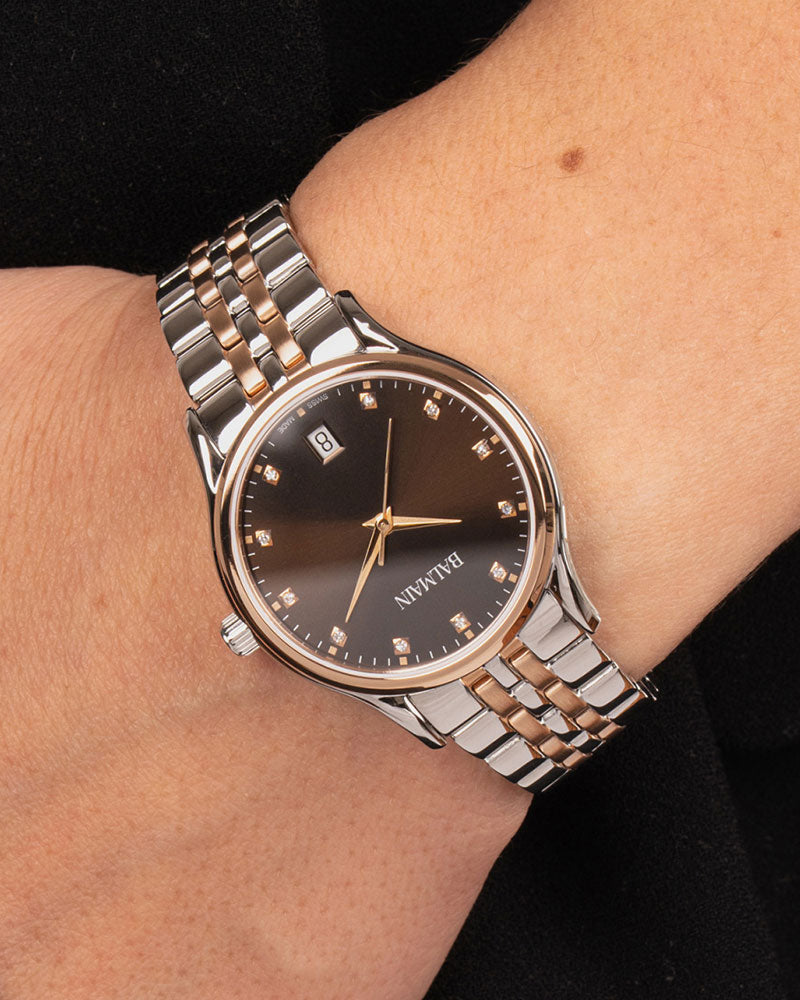 Balmain Women Beleganza Round Brown Watches