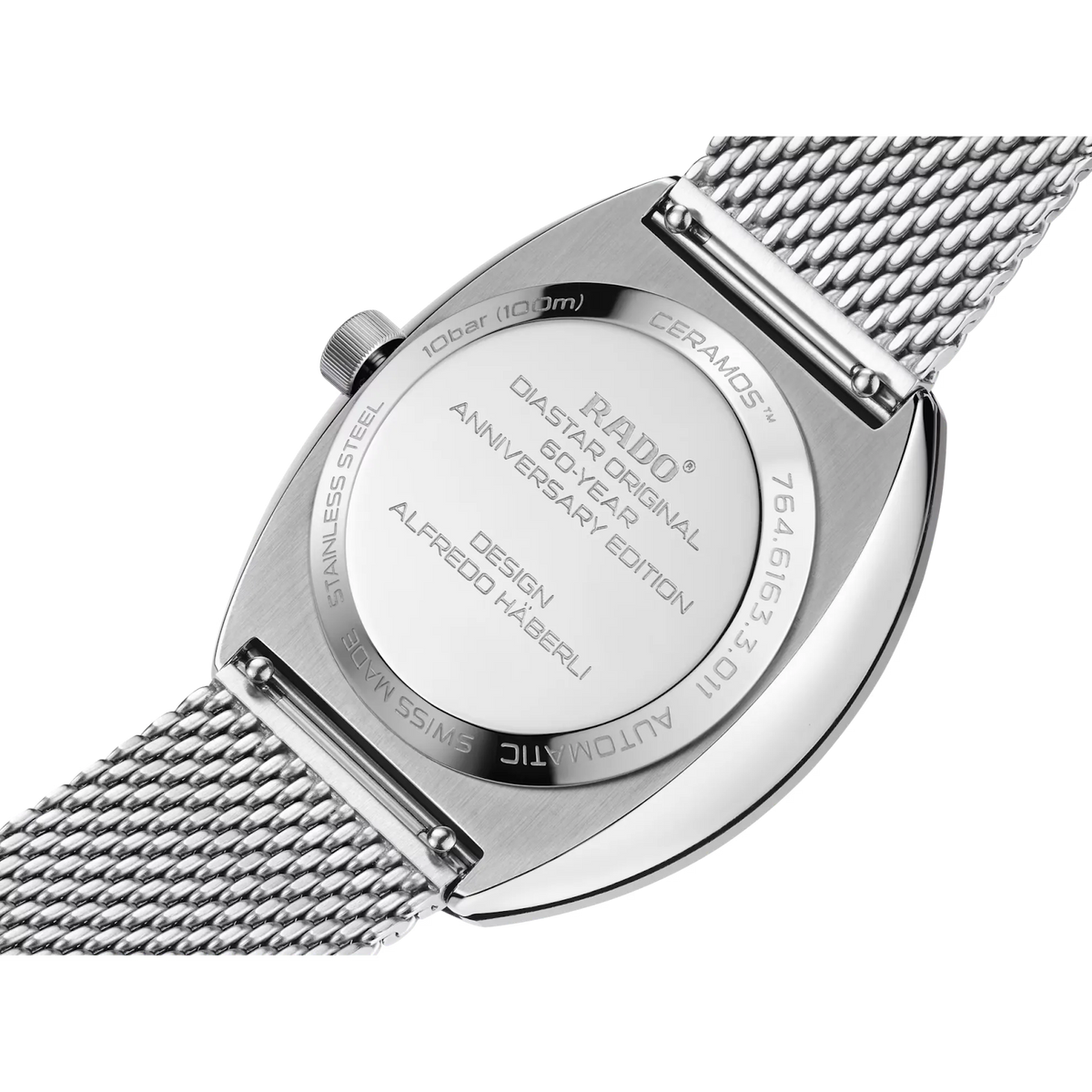 Rado DiaStar Original Ceramos™ Bezel, Stainless Steel Case for Unisex R12163118