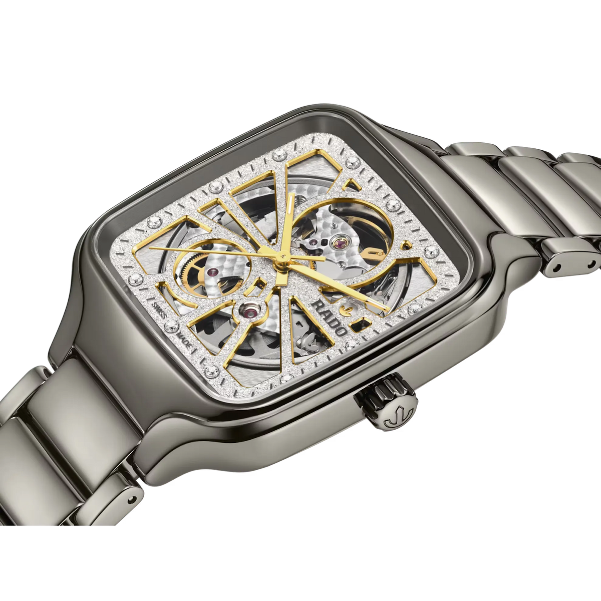 Rado True Square Plasma High-Tech Ceramic for Unisex R27083722