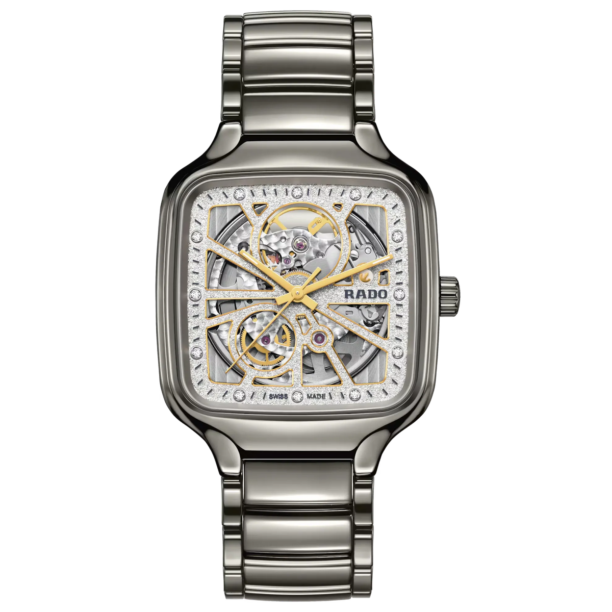 Rado True Square Plasma High-Tech Ceramic for Unisex R27083722