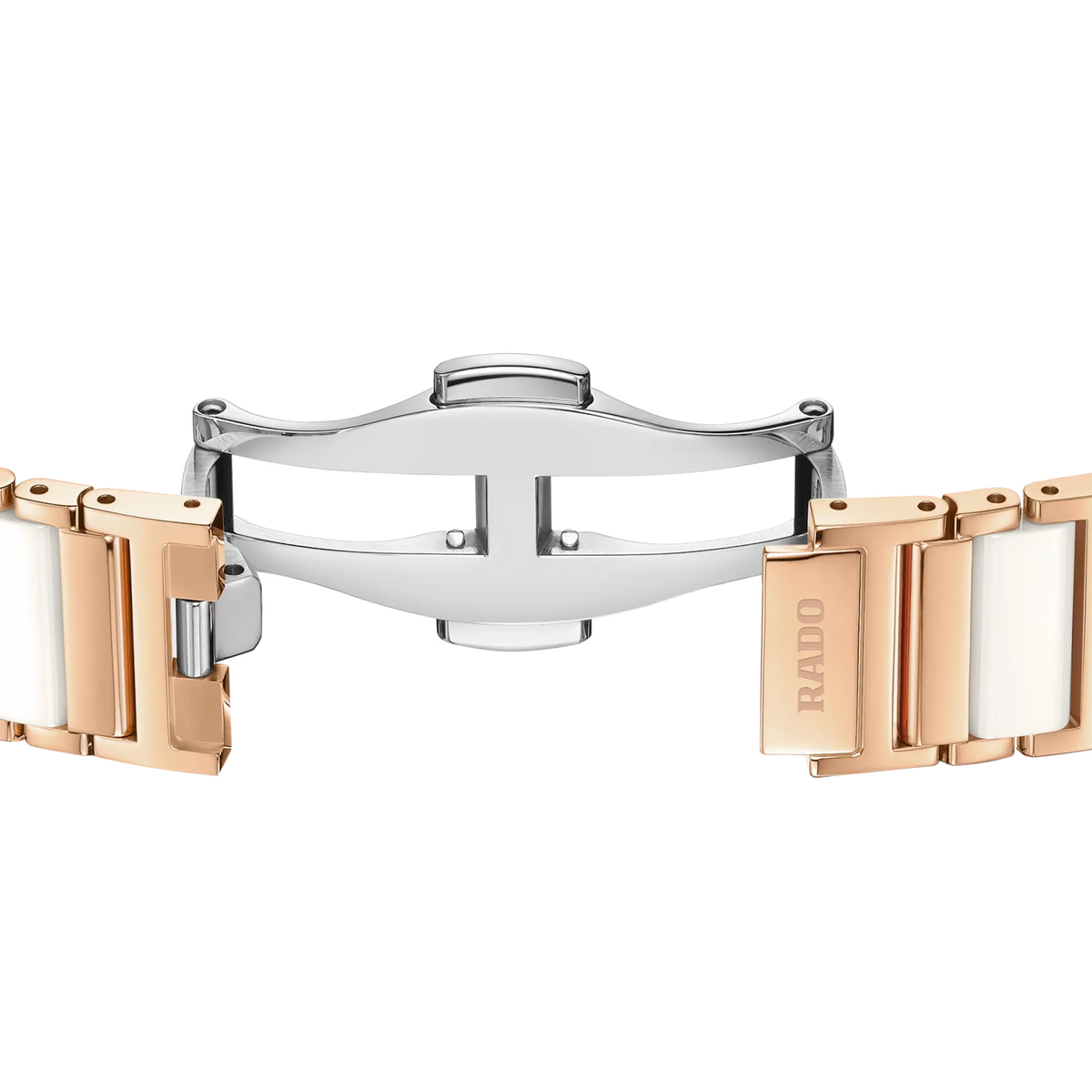 Rado Integral Stainless Steel with Rose Gold PVD for Women R20251902