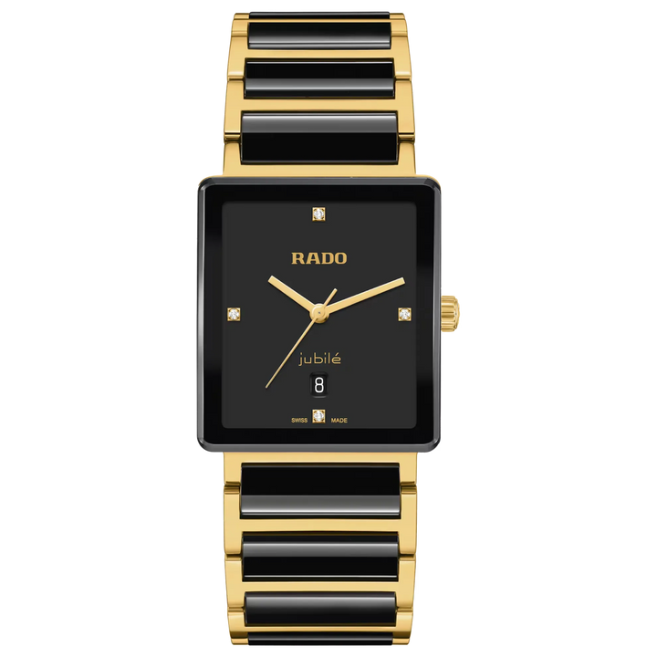 Rado Integral Stainless Steel with Yellow Gold PVD for Women R20256712