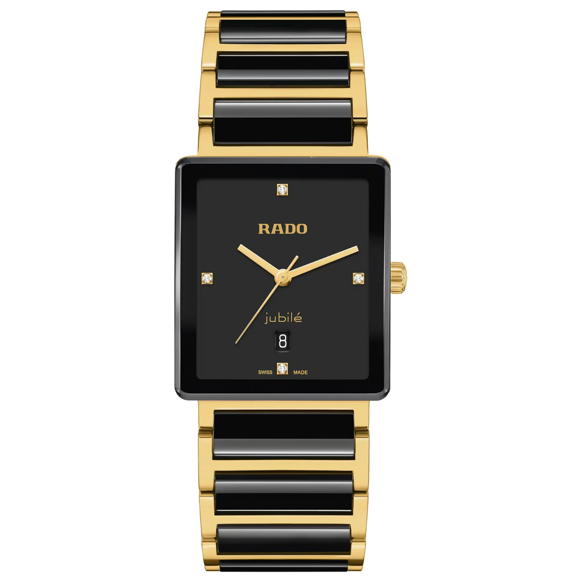 Rado Integral Stainless Steel with Yellow Gold PVD for Women R20256712