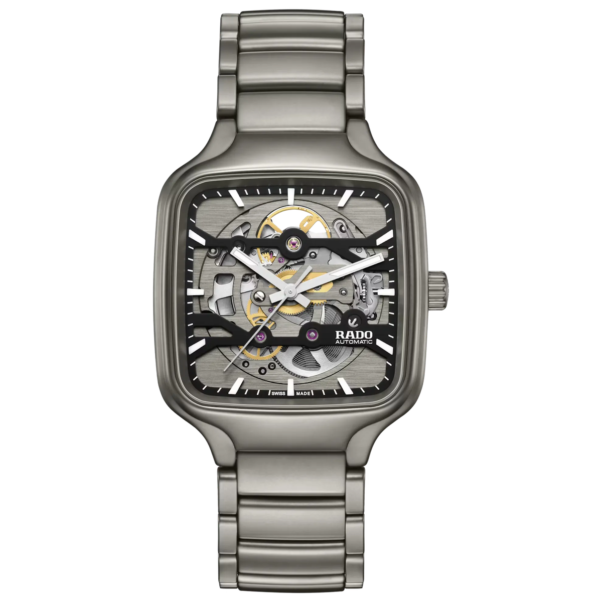 Rado True Square Plasma High-Tech Ceramic for Unisex R27196152