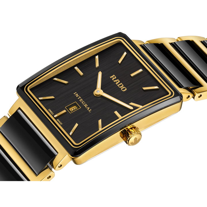 Rado Integral Stainless Steel with Yellow Gold for Unisex R20258162