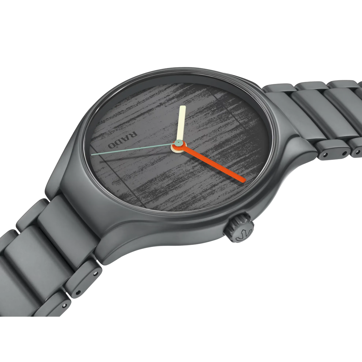 Rado True Round Black High-Tech Ceramic for Unisex R27048162