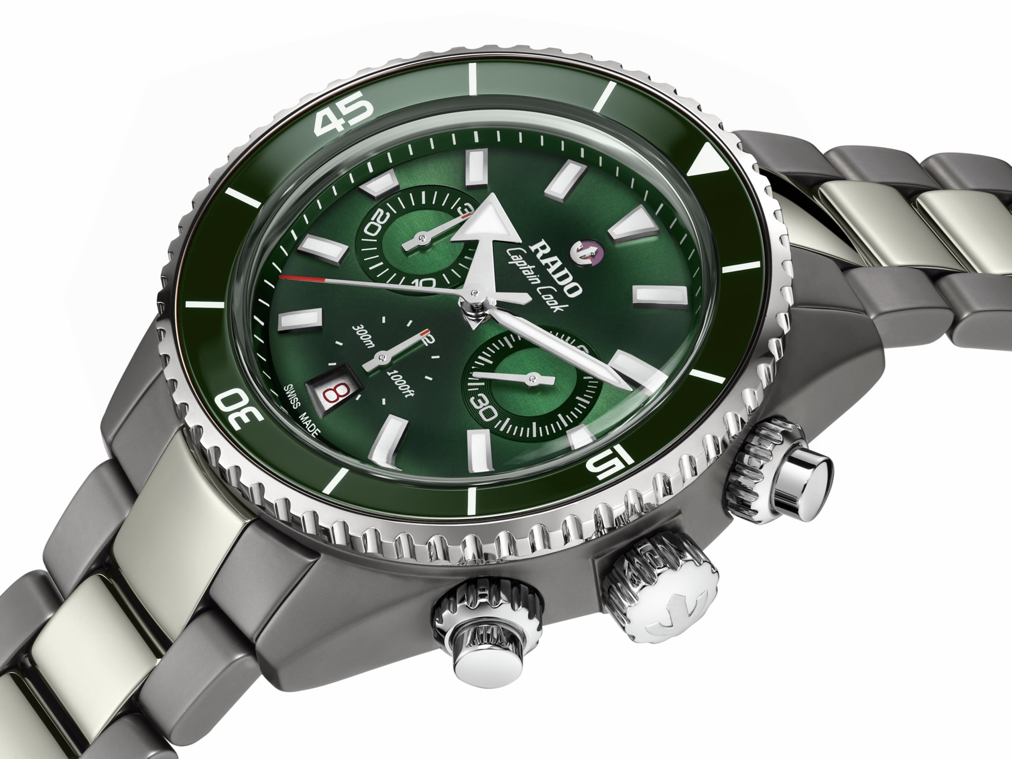 Captain Cook High-Tech Ceramic Automatic Chronograph