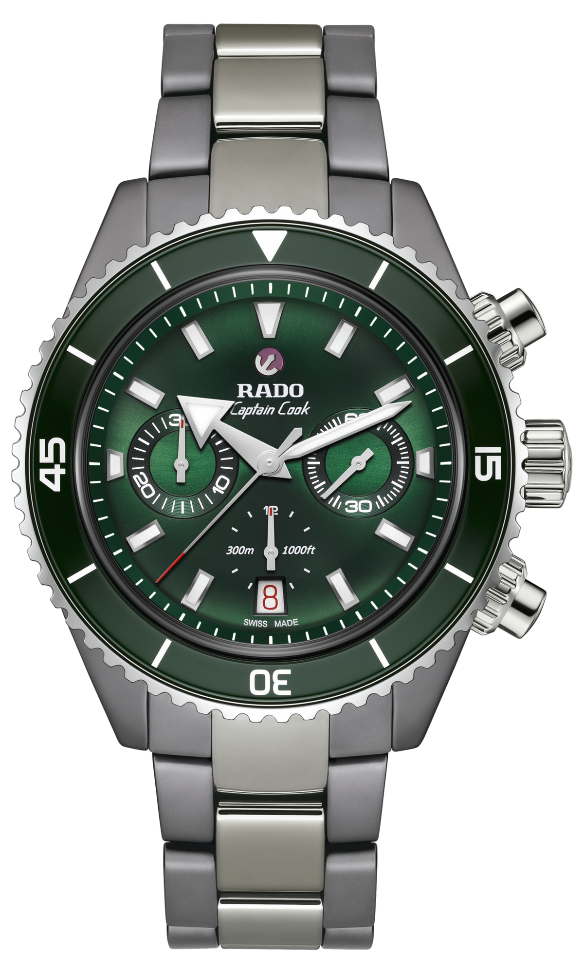 Rado Captain Cook High-Tech Ceramic Automatic Chronograph R32189313