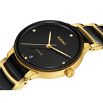 Rado Centrix Stainless Steel with Yellow Gold PVD for Women R30039712