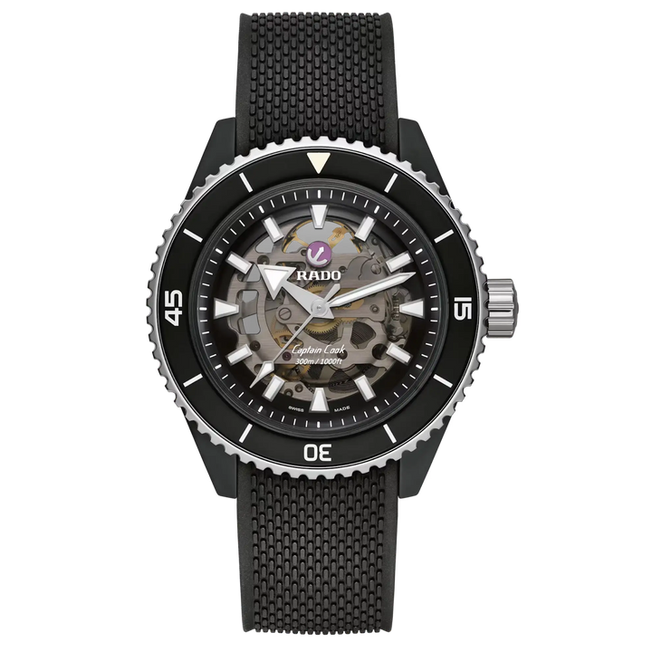 Rado Captain Cook High-Tech Ceramic & Stainless Steel for Unisex R32129168