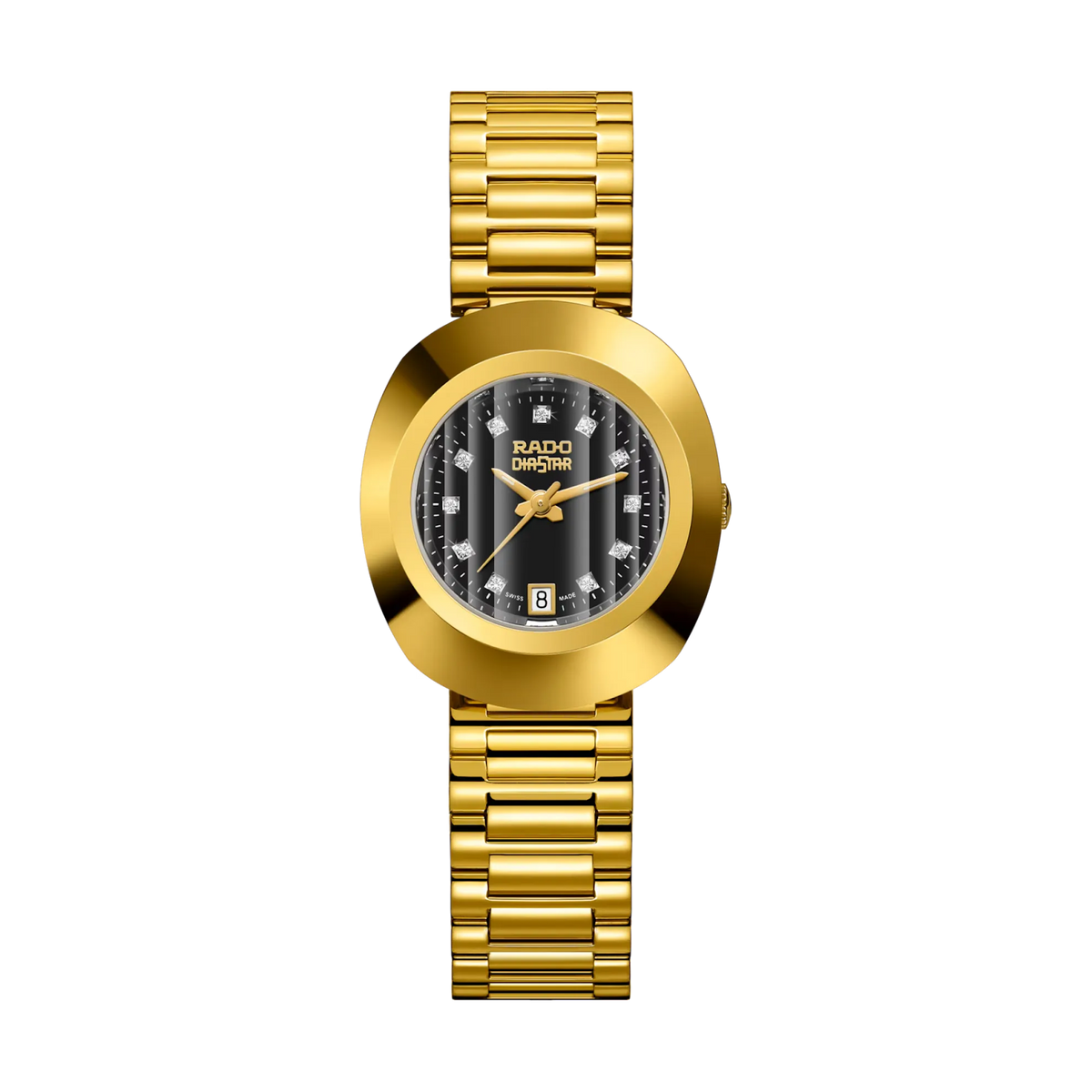 Rado DiaStar Original CVD-Coated Hardmetal, Stainless Steel & Yellow Gold for Women R12306313