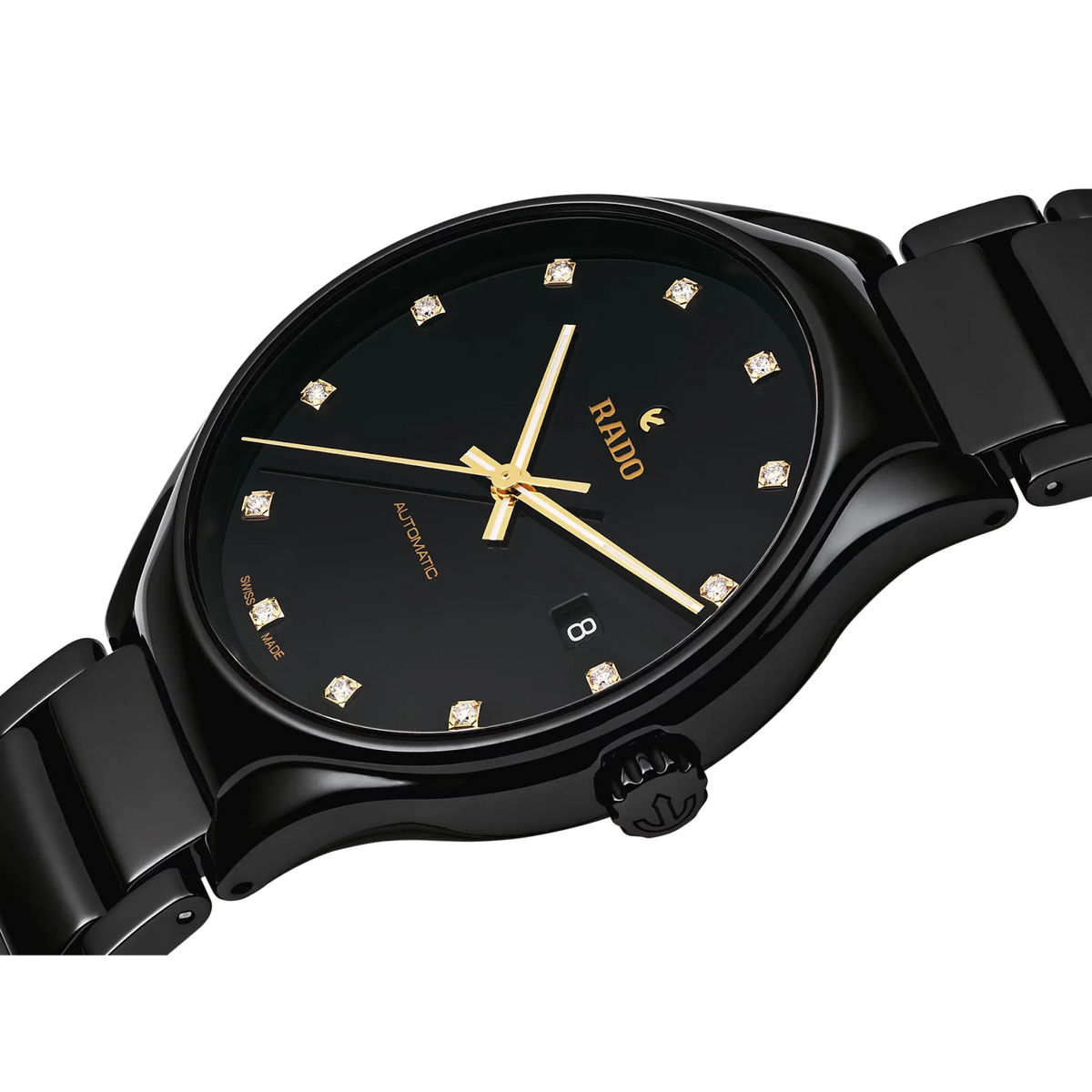 Rado True Round High-Tech Ceramic & Titanium / PVD for Men R27056732