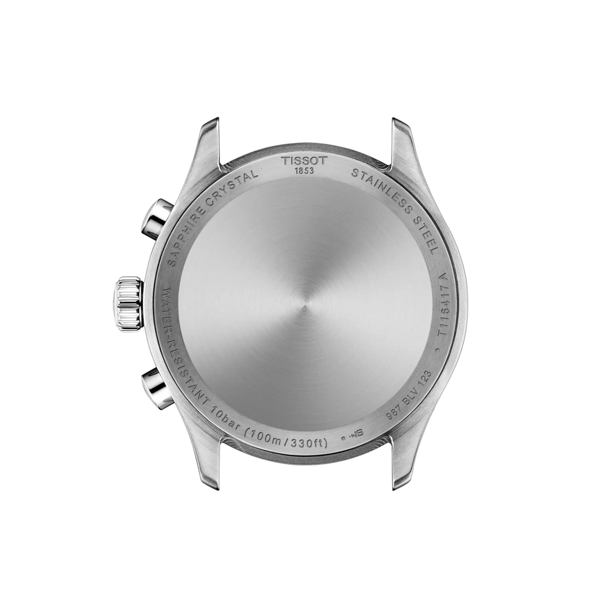Tissot Chrono XL Classic 316L stainless steel case for Men T1164171109200