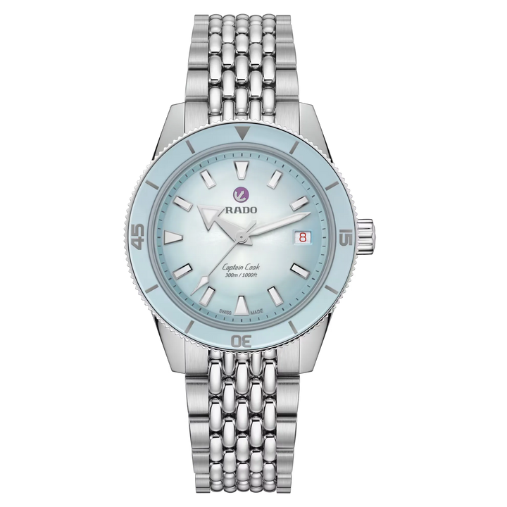 Rado Captain Cook Stainless Steel with Ceramic Bezel for Unisex R32223203