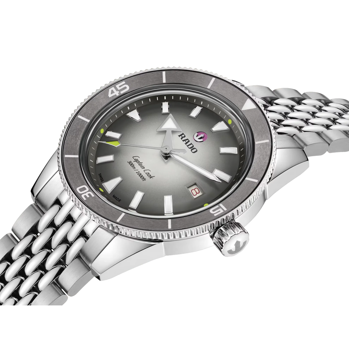 Rado Captain Cook Plasma High-Tech Ceramic for Unisex R32222108