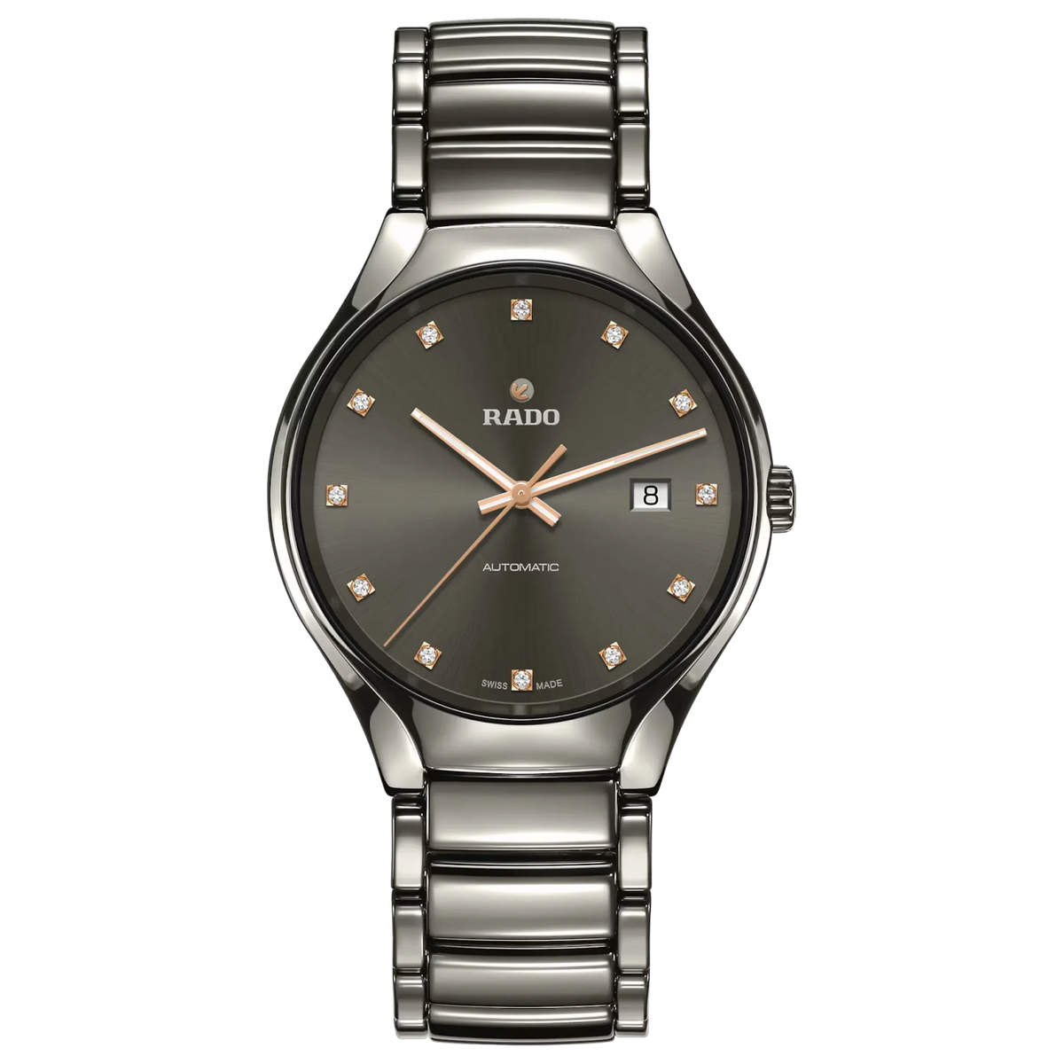 Rado True Round Plasma High-Tech Ceramic & Titanium for Unisex R27057732