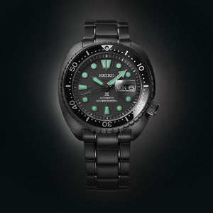 Prospex ‘Black Series’ ‘Night Vision’ Turtle Diver’s watch