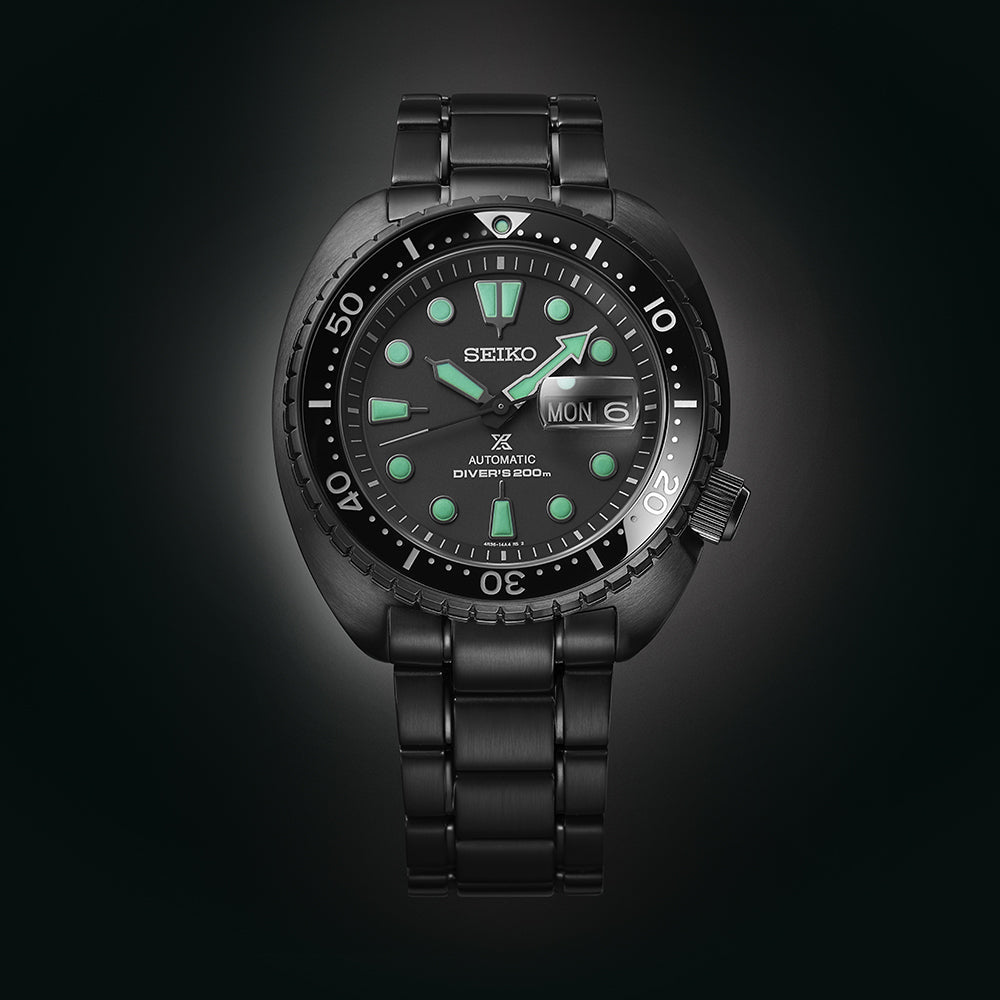 Prospex ‘Black Series’ ‘Night Vision’ Turtle Diver’s watch