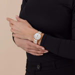 Rado Centrix Stainless Steel with Rose Gold PVD for Women R30232922