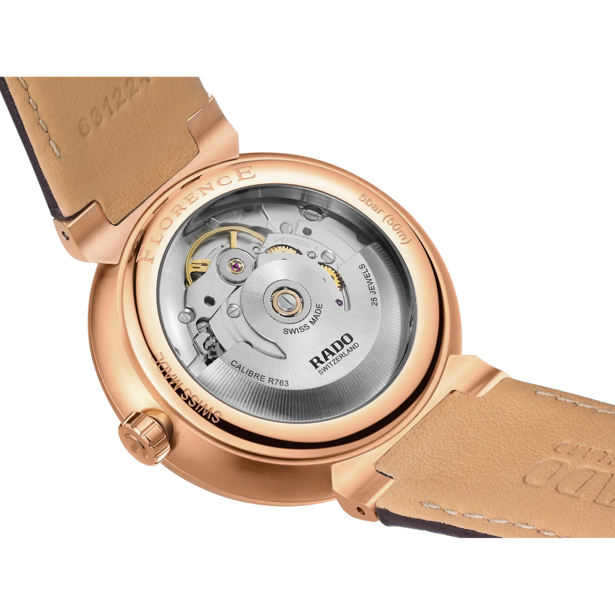 Rado Florence Stainless Steel with Rose Gold PVD for Unisex R48905015
